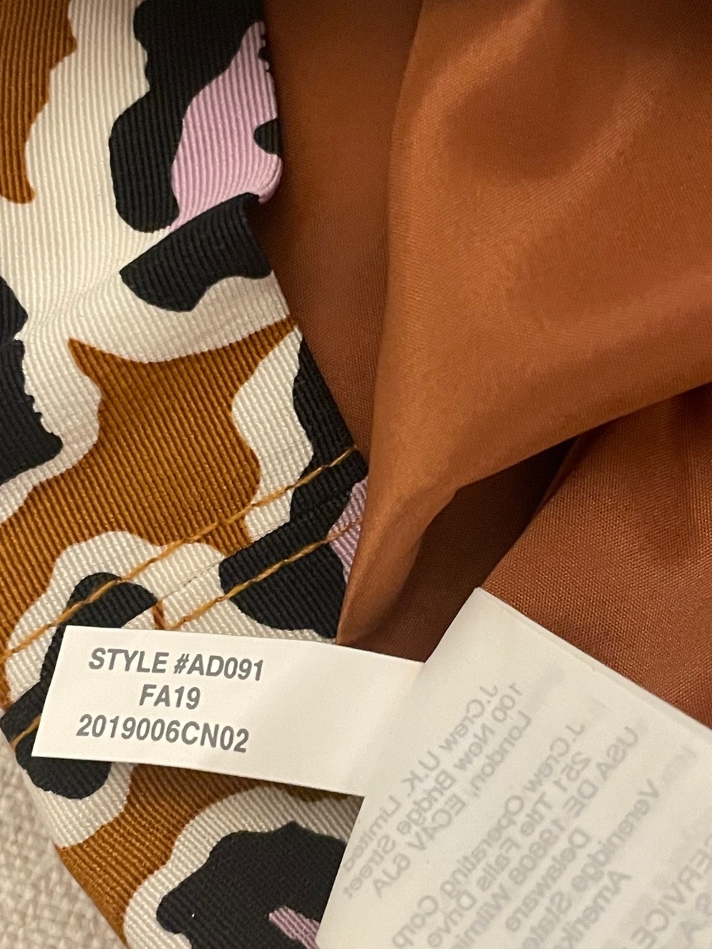 J.Crew Stretch Faille Cocktail Sheath Dress 12 Adobe Orchid Leopard Party Event - Picture 6 of 11